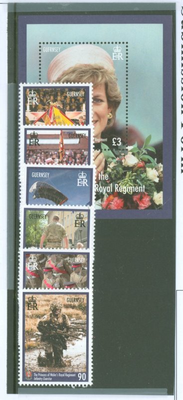 Guernsey #1402-1408 Mint (NH)