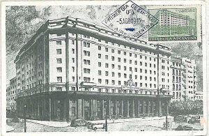 17291 - ARGENTINA - MAXIMUM CARD - 1942 - ARCHITECTURE-