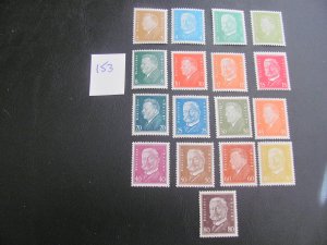 Germany 1928-32 MNH SC 366-384 SET VF/XF 1100 EUROS (153)