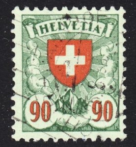 Switzerland Scott 200a grilled gum F to VF used. Lot #B.  FREE...