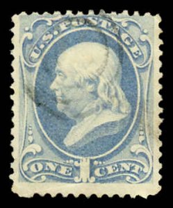 USA 156 Used (horiz crease at bottom)