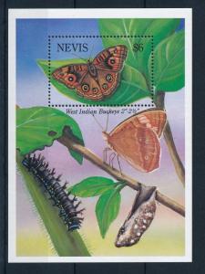 [35023] Nevis 1993 Butterflies Schmetterlingen Papillons  MNH Sheet