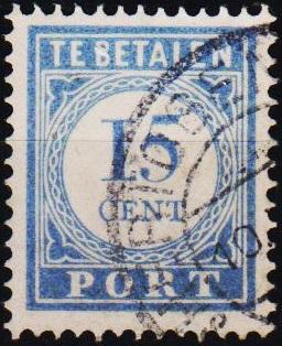 Netherlands. 1912 15c S.G.D453 Fine Used