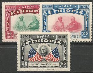 Ethiopia 278-80 mint CV $11.50