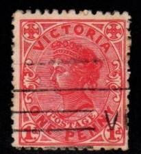 Australia - Victoria  #219 Queen Victoria (wmk 13) - Used