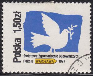 Poland 2213 Peace Dove 1.50zł 1977