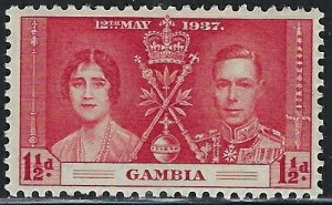 Gambia 130 MNH 1937 issue (an1808)