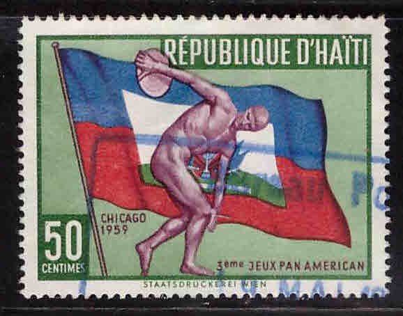 Haiti  Scott 449 Used CTO stamp