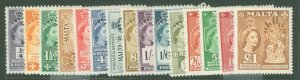 Malta #246/262 Unused