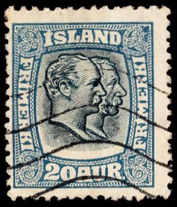 Iceland Scott 107 Used.