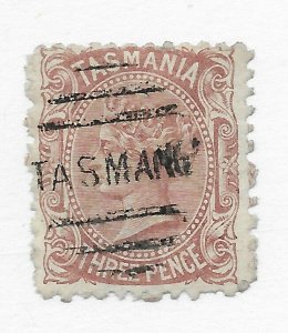 Tasmania #63 Used - Stamp CAT VALUE $6.50
