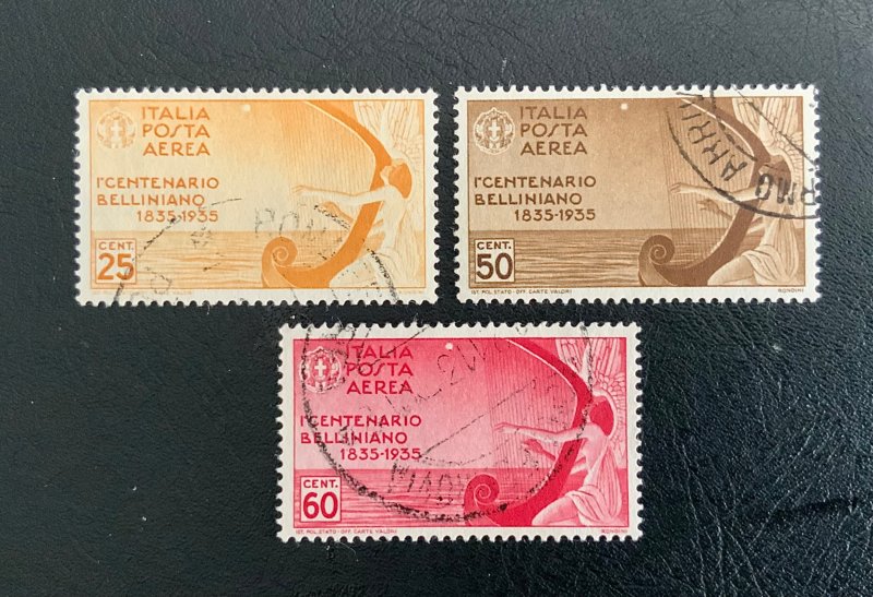 ITALY SC#C79-81 XF USED