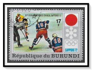 Burundi #389 Winter Olympics CTOH
