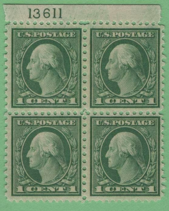 $US Sc#538 M/NH/F-VF Plate Block #13611, Cv. $180