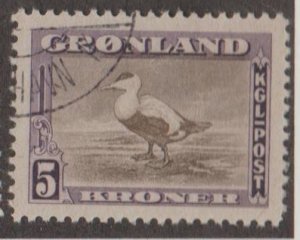 Greenland Scott #18 Stamp - Used Single