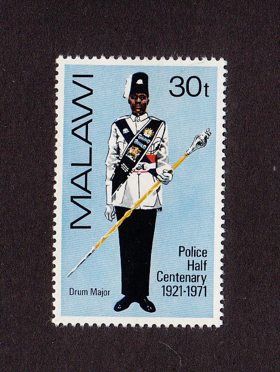 Malawi Scott #177 MH