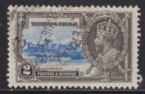 Trinidad & Tobago 43 King George V Sliver Jubilee Issue 1935