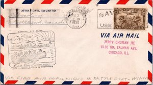 Canada 1930 FFC - Airmail - North Battleford To Winnipeg Manitoba - F713561