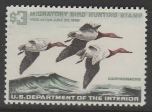 U.S. Scott Scott #RW32 Duck Stamp - Mint NH Single