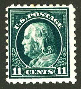 U.S. #434 MINT OG HR