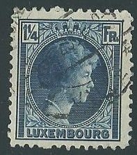 Great Starter Collection of Early Luxembourg Used Stamps