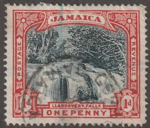Jamaica, stamp, Scott#32,  used, hinged,  #QJ-32