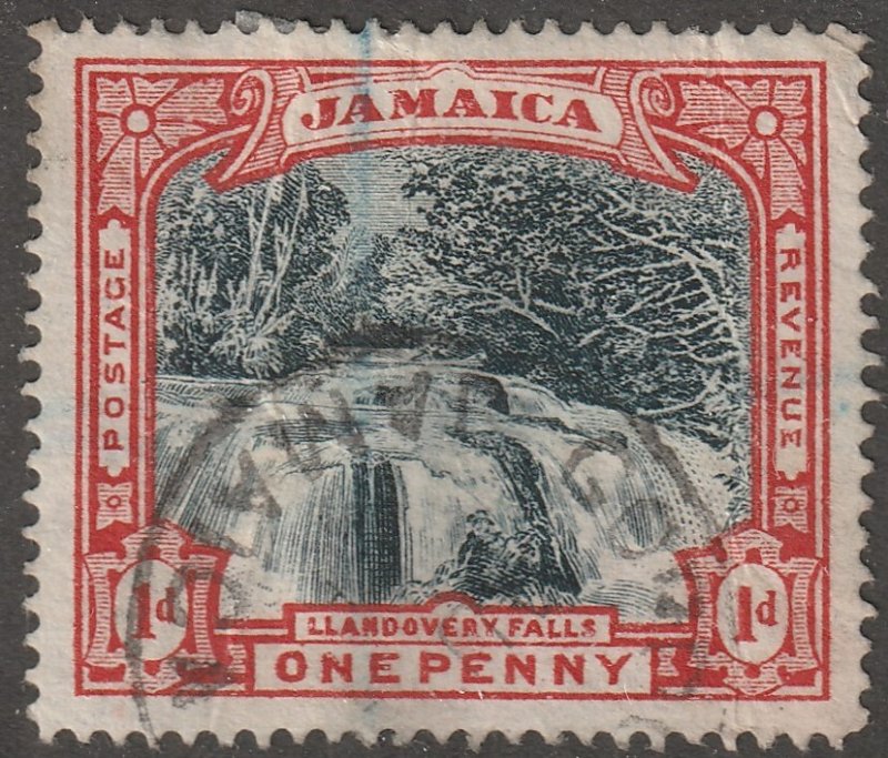 Jamaica, stamp, Scott#32,  used, hinged,  #QJ-32