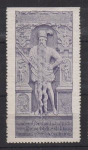 Austrian Advertising Stamp - 1912 Land  & Forestry Exhibition, Braunan - MH