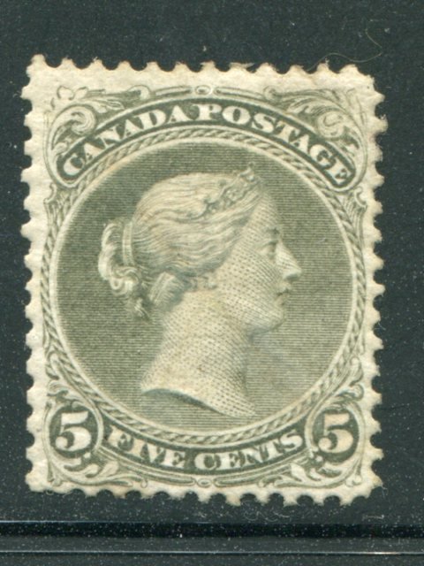 Canada #26  appears to be mint with full gum VF     - Lakeshore Philatelics