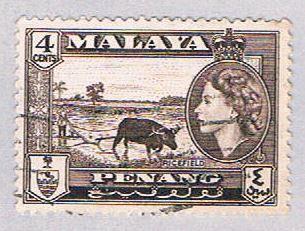 Malaya Penang 47 Used QEII (BP23123)
