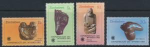 Zimbabwe  SG 622-625  SC# 458-461 MNH Commonwealth Day  see detail and scan