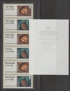 Great Britain Post & Go FS167a-172a year date MA16 2016 QE2 VF MNH