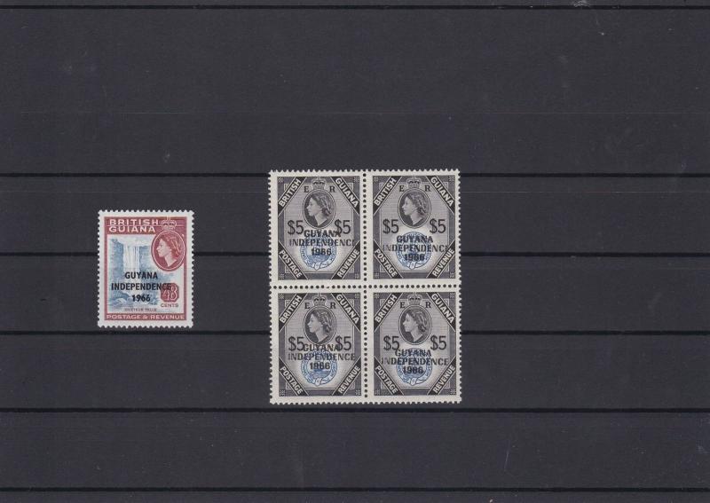 British Guiana Mint Never Hinged Stamps ref 22060