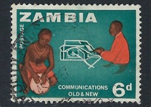 Zambia 9 Used 1964 issue (ak4588)
