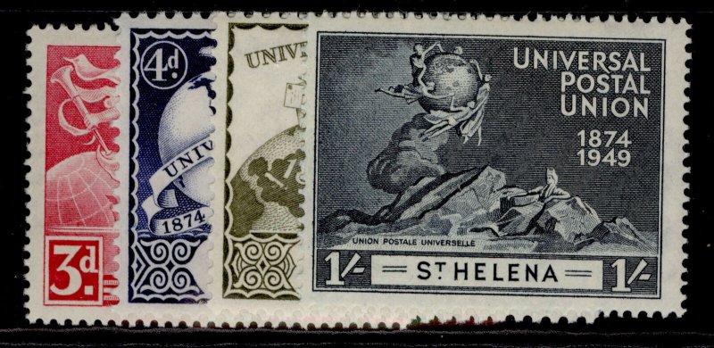 ST. HELENA GVI SG145-148, anniversary of UPU set, M MINT.