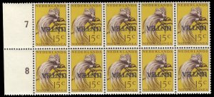 Netherlands Colonies, West New Guinea (U.N.T.E.A.) #NVPH 7f Cat€500, 1962 1...