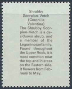 Gibraltar   Sc# 348  MNH   Flower   see details  / scans