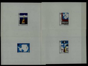 Senegal 1016-19 MNH Maritime/ epruve sheets