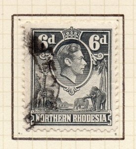 Northern Rhodesia 1938-52 Early Issue Fine Used 6d. NW-157847