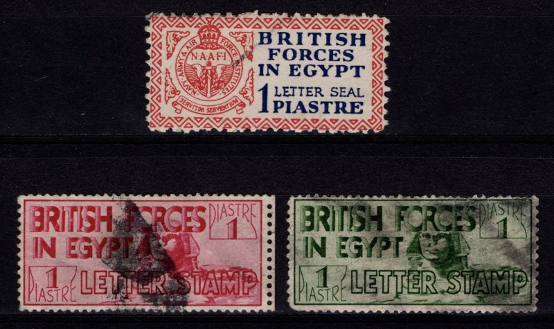 British Forces in Egypt 1932/34, Letter Seal / Stamp [Used]