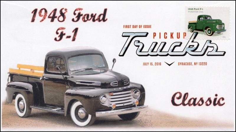 2016, Pickup Trucks, 1948 Ford F1, DCP, 16-205