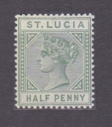1883 St Lucia 18 Queen Victoria