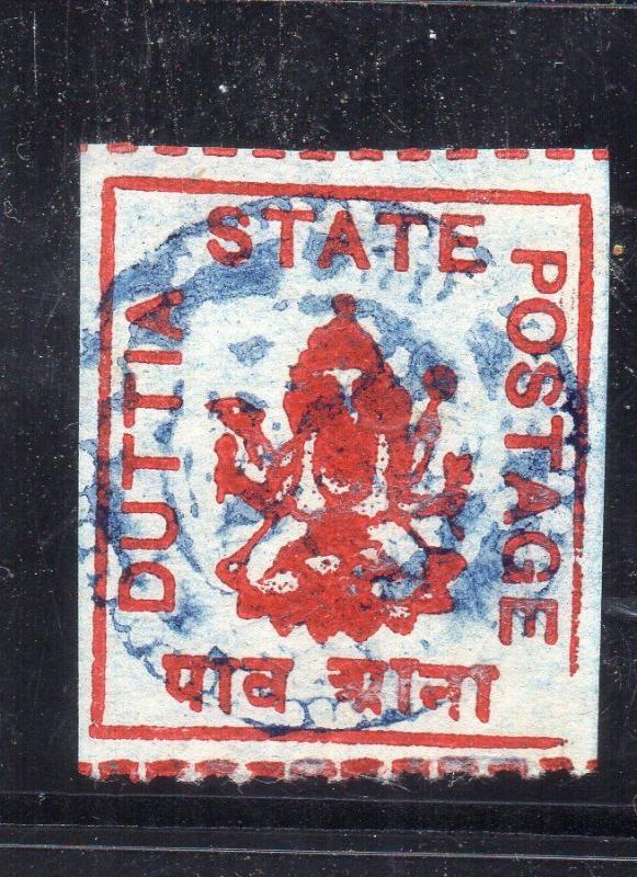 INDIA - DUTTIA FEUDATORY STATE -  sg no ? very rare 