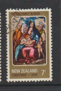 SC671 1978 New Zealand Christmas used