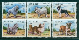 Laos 1982 Dogs MUH lot82906