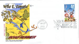 #3391 Wile Coyote - Roadrunner Covercraft FDC