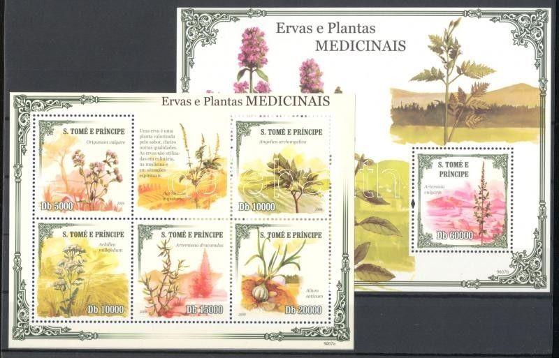 Sao Tomé e Príncipe stamp MNH Medicinal herbs WS90616