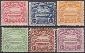 EDSROOM-21823 Solomon Islands 2-7 H 1907 Top Value CV$326