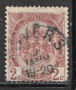 Belgium 83: 2c Coat of Arms, used, AVG