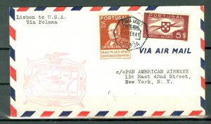 PORTUGAL 1941...3 NICE FIRST FLIGHTS AIR COVER